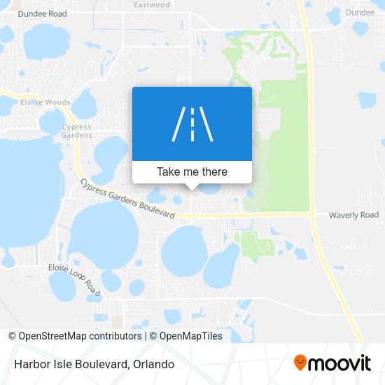 Mapa de Harbor Isle Boulevard
