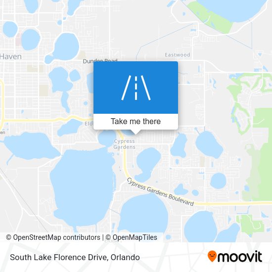 South Lake Florence Drive map