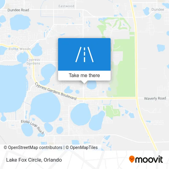 Mapa de Lake Fox Circle