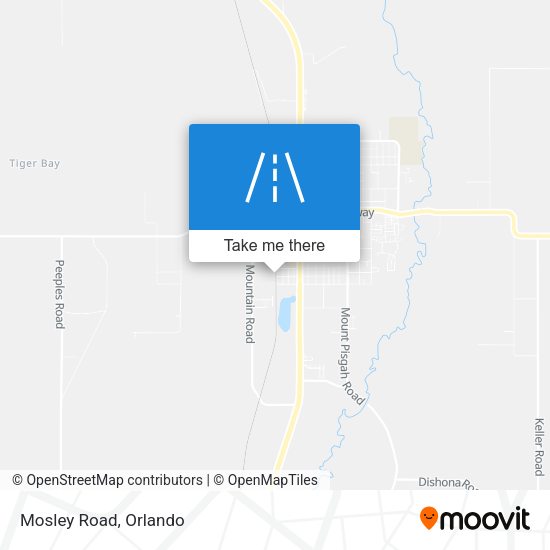 Mapa de Mosley Road