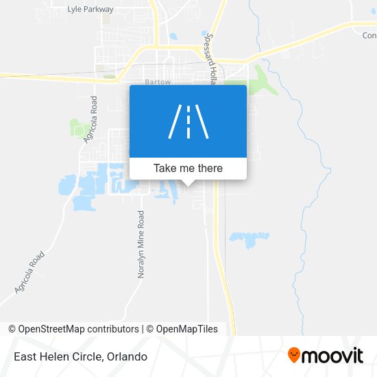 East Helen Circle map