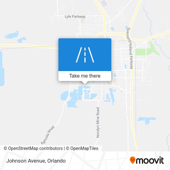 Mapa de Johnson Avenue