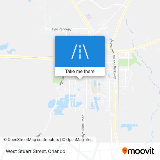 Mapa de West Stuart Street