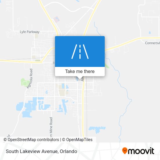 Mapa de South Lakeview Avenue