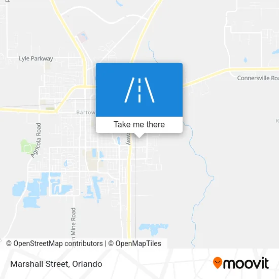 Marshall Street map