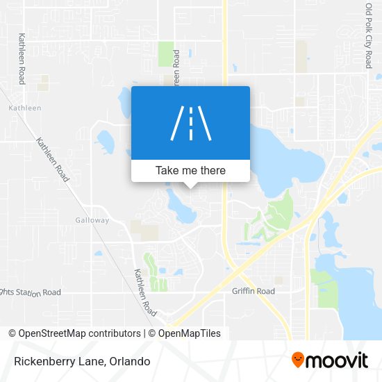 Mapa de Rickenberry Lane