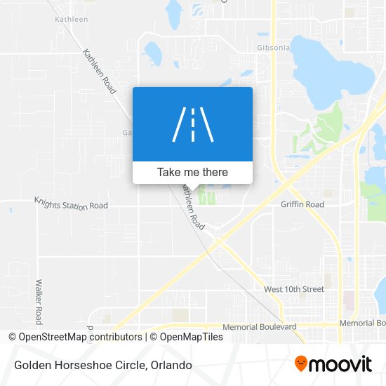 Golden Horseshoe Circle map