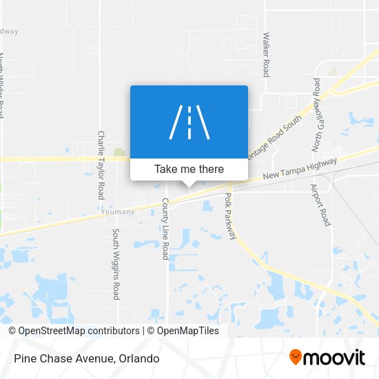 Mapa de Pine Chase Avenue