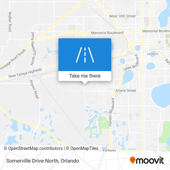 Mapa de Somerville Drive North