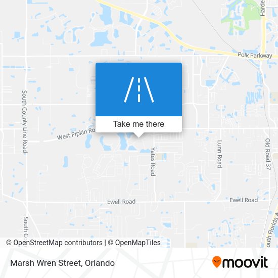 Marsh Wren Street map