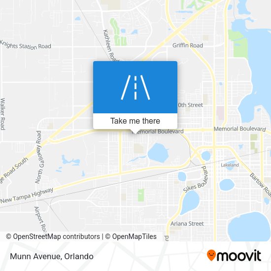 Mapa de Munn Avenue