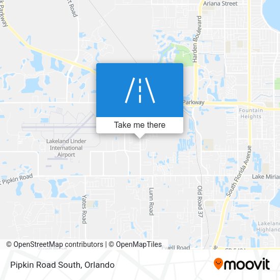 Mapa de Pipkin Road South