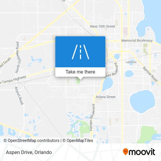 Mapa de Aspen Drive