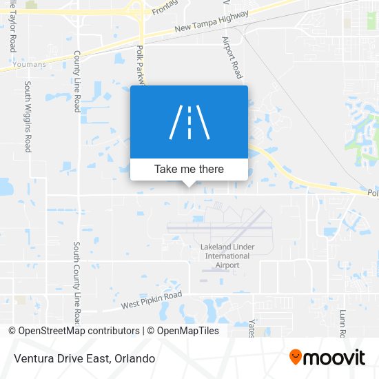 Mapa de Ventura Drive East