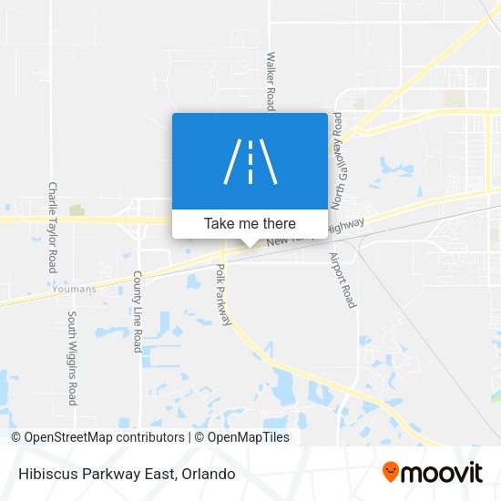 Hibiscus Parkway East map