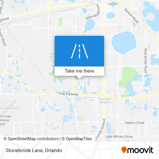 Stonebrook Lane map