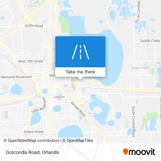 Golconda Road map