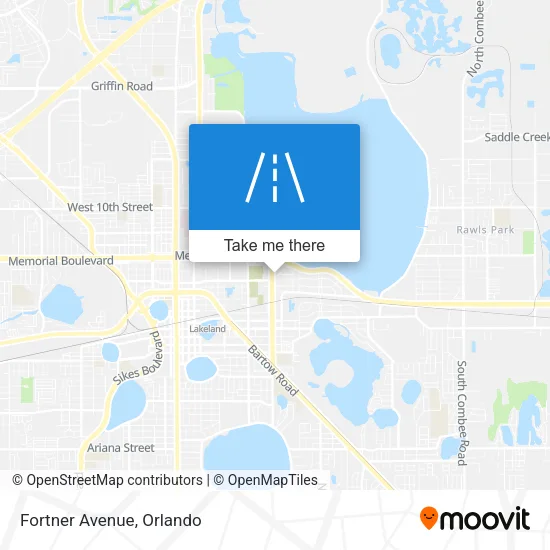 Fortner Avenue map