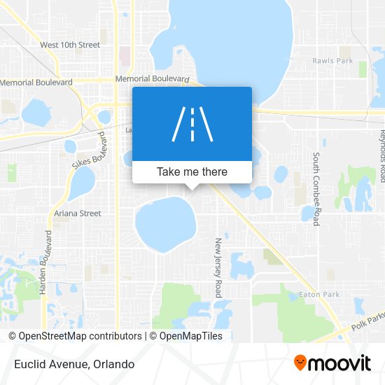 Mapa de Euclid Avenue