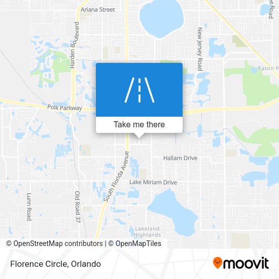 Mapa de Florence Circle