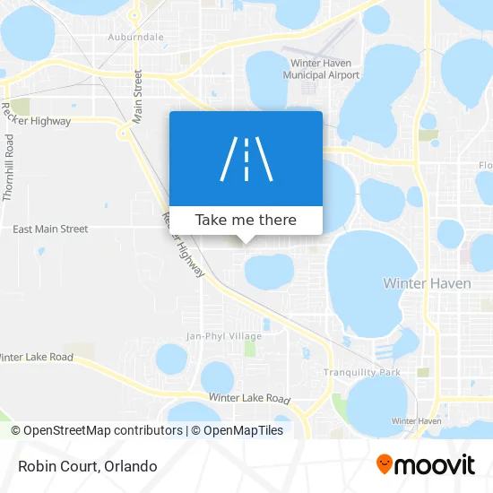 Robin Court map