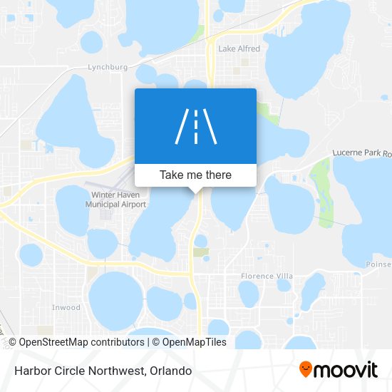Mapa de Harbor Circle Northwest