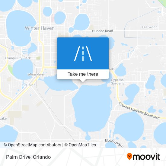 Mapa de Palm Drive