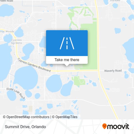 Mapa de Summit Drive