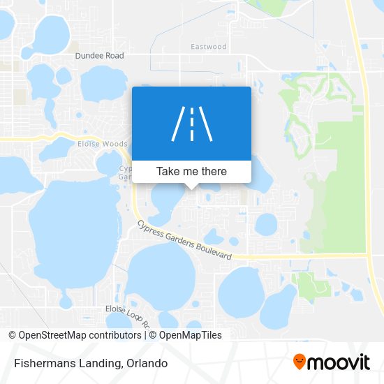 Fishermans Landing map