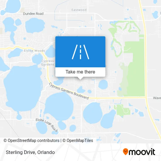 Sterling Drive map