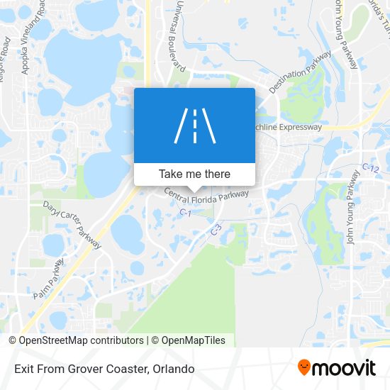 Mapa de Exit From Grover Coaster