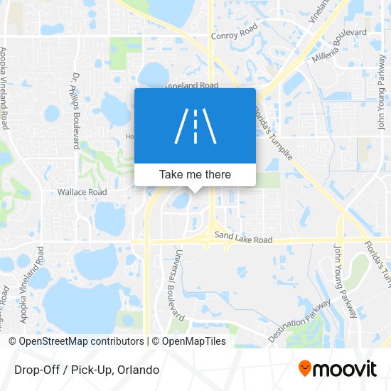 Mapa de Drop-Off / Pick-Up