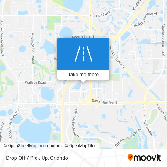 Drop-Off / Pick-Up map