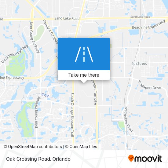 Mapa de Oak Crossing Road