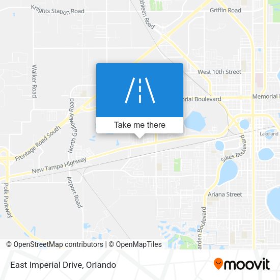 Mapa de East Imperial Drive