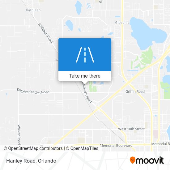 Mapa de Hanley Road