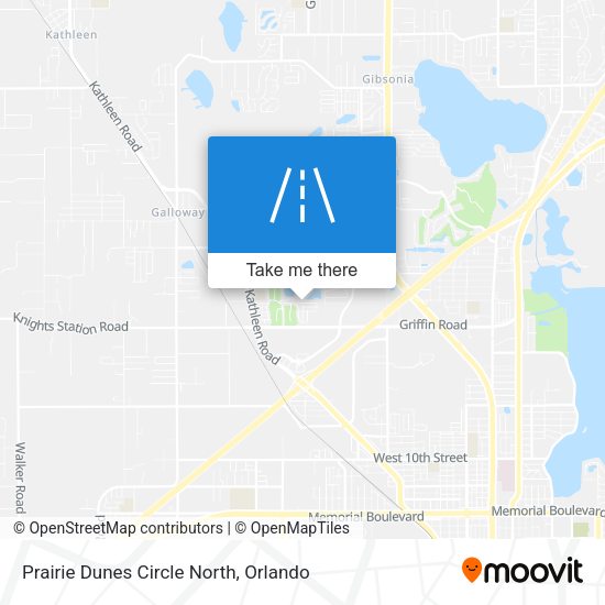 Mapa de Prairie Dunes Circle North