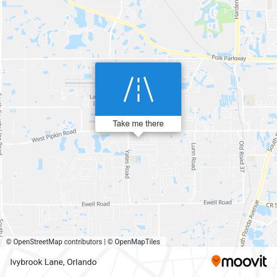 Mapa de Ivybrook Lane