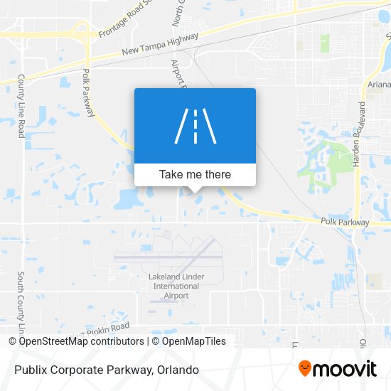 Publix Corporate Parkway map