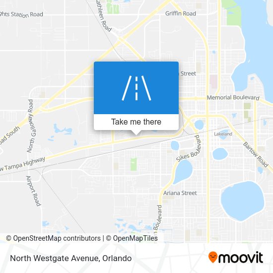 North Westgate Avenue map