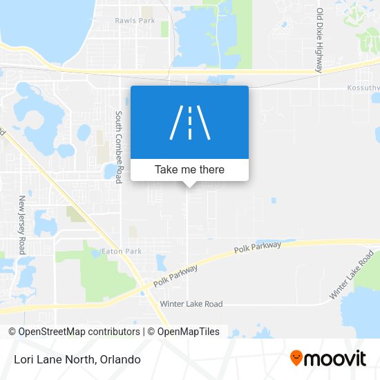 Mapa de Lori Lane North