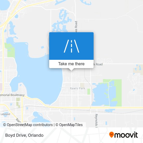 Mapa de Boyd Drive