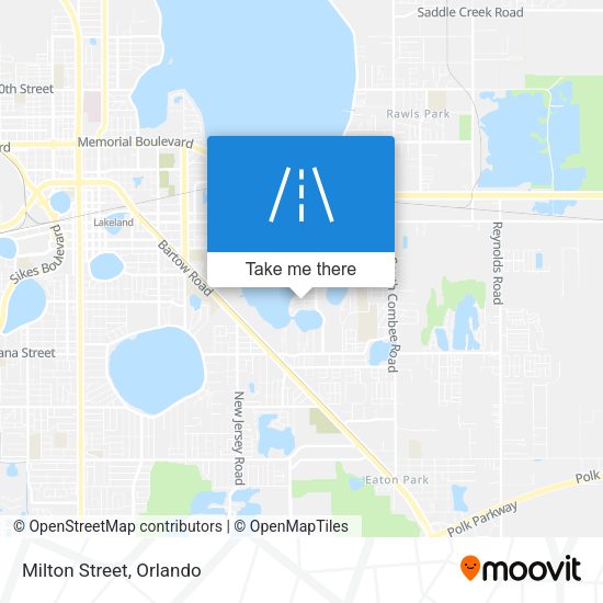 Mapa de Milton Street