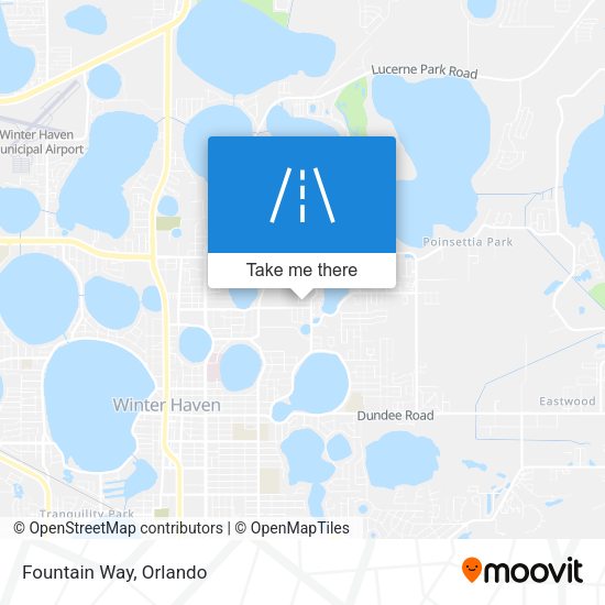 Mapa de Fountain Way