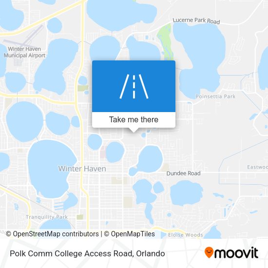 Mapa de Polk Comm College Access Road