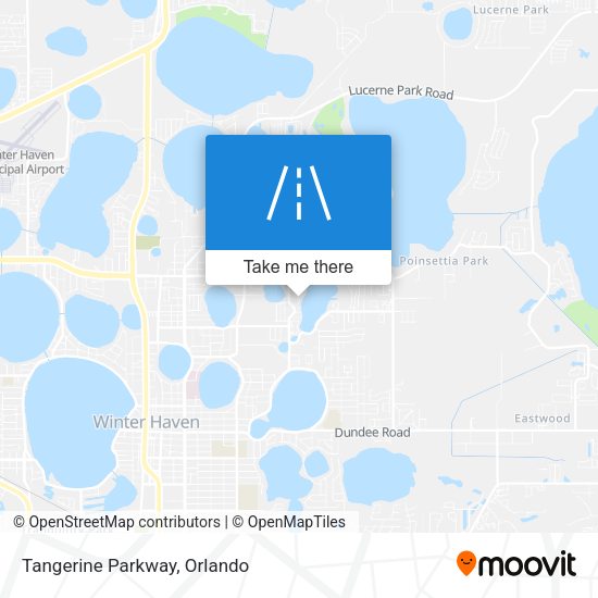 Tangerine Parkway map