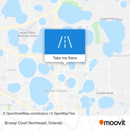 Broxey Court Northeast map