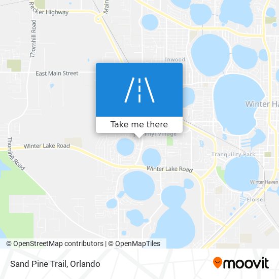 Mapa de Sand Pine Trail