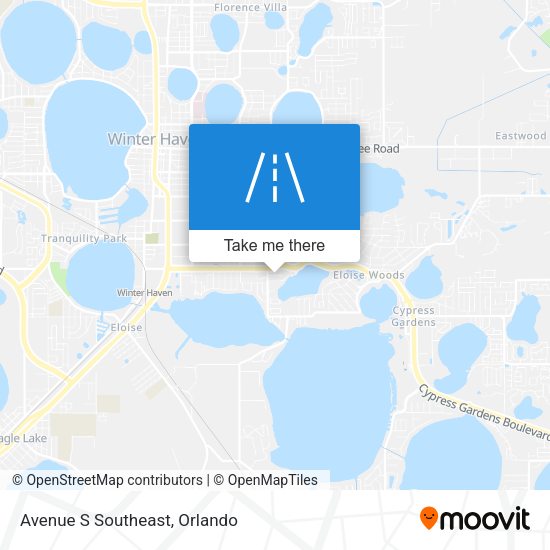 Mapa de Avenue S Southeast