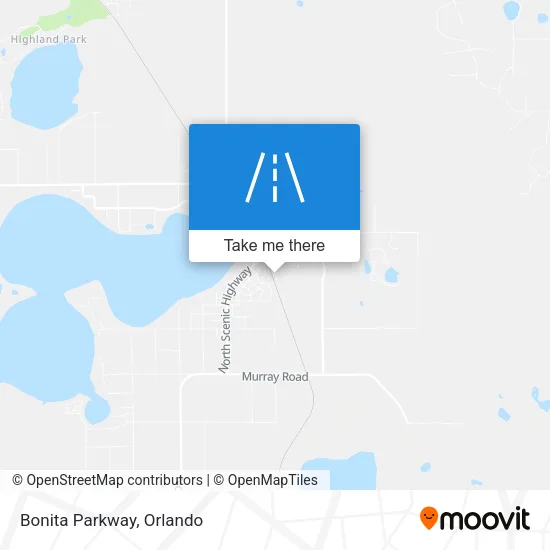 Bonita Parkway map